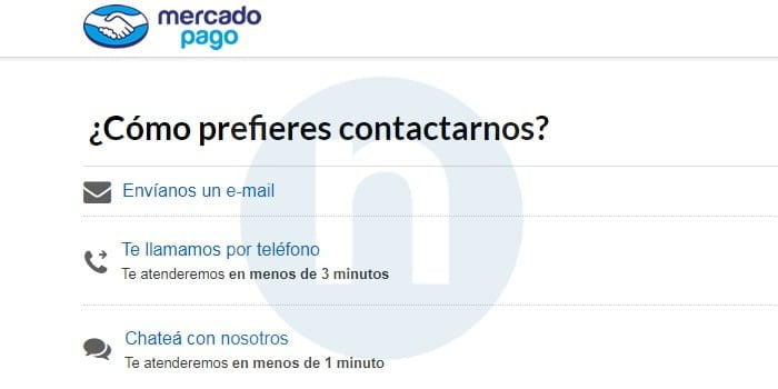 Mercado Pago Contacto