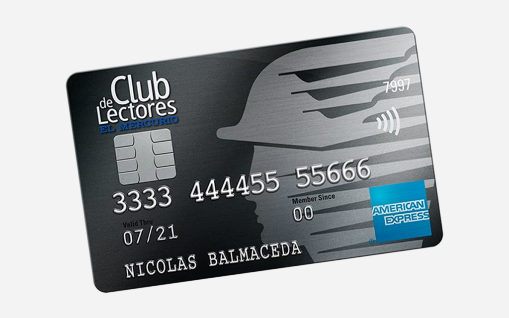 tarjeta club de lectores
