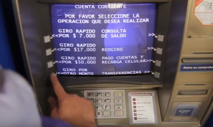 retirar dinero en efectivo