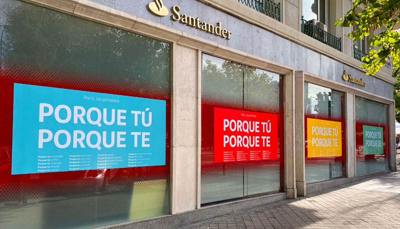 banco santander lidera