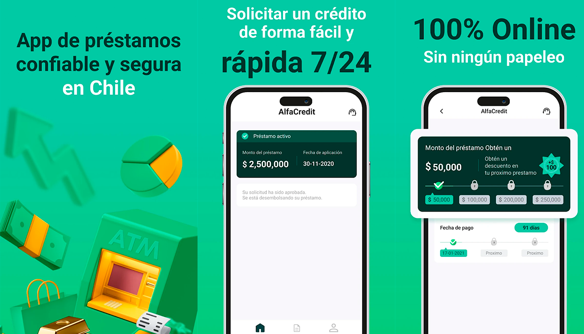 APP Préstamo Alfa para chilenos: evaluación completa