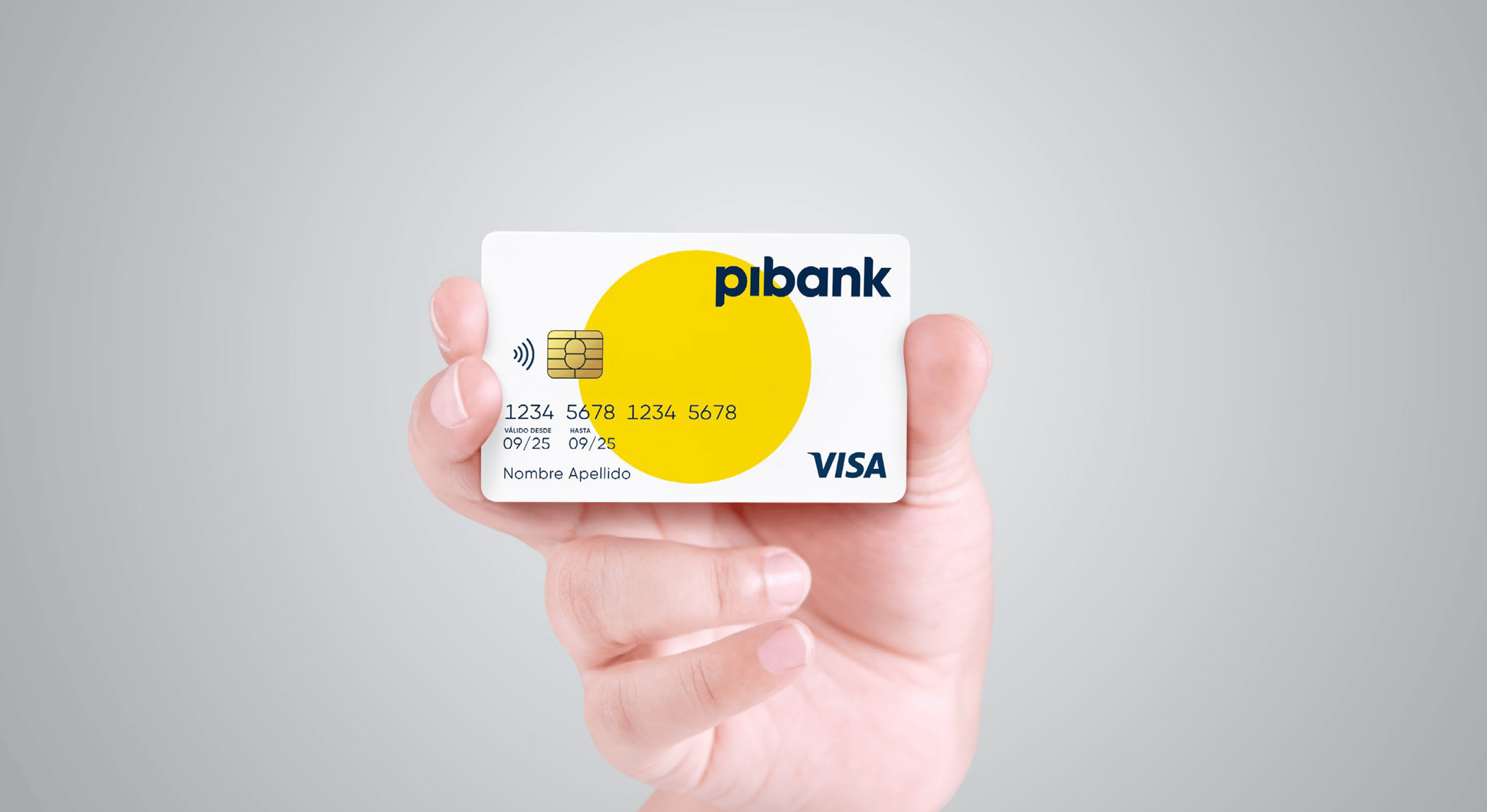 Tarjeta de débito Pibank: Tarjeta 0$ en comisiones y con retiro de efectivo gratis
