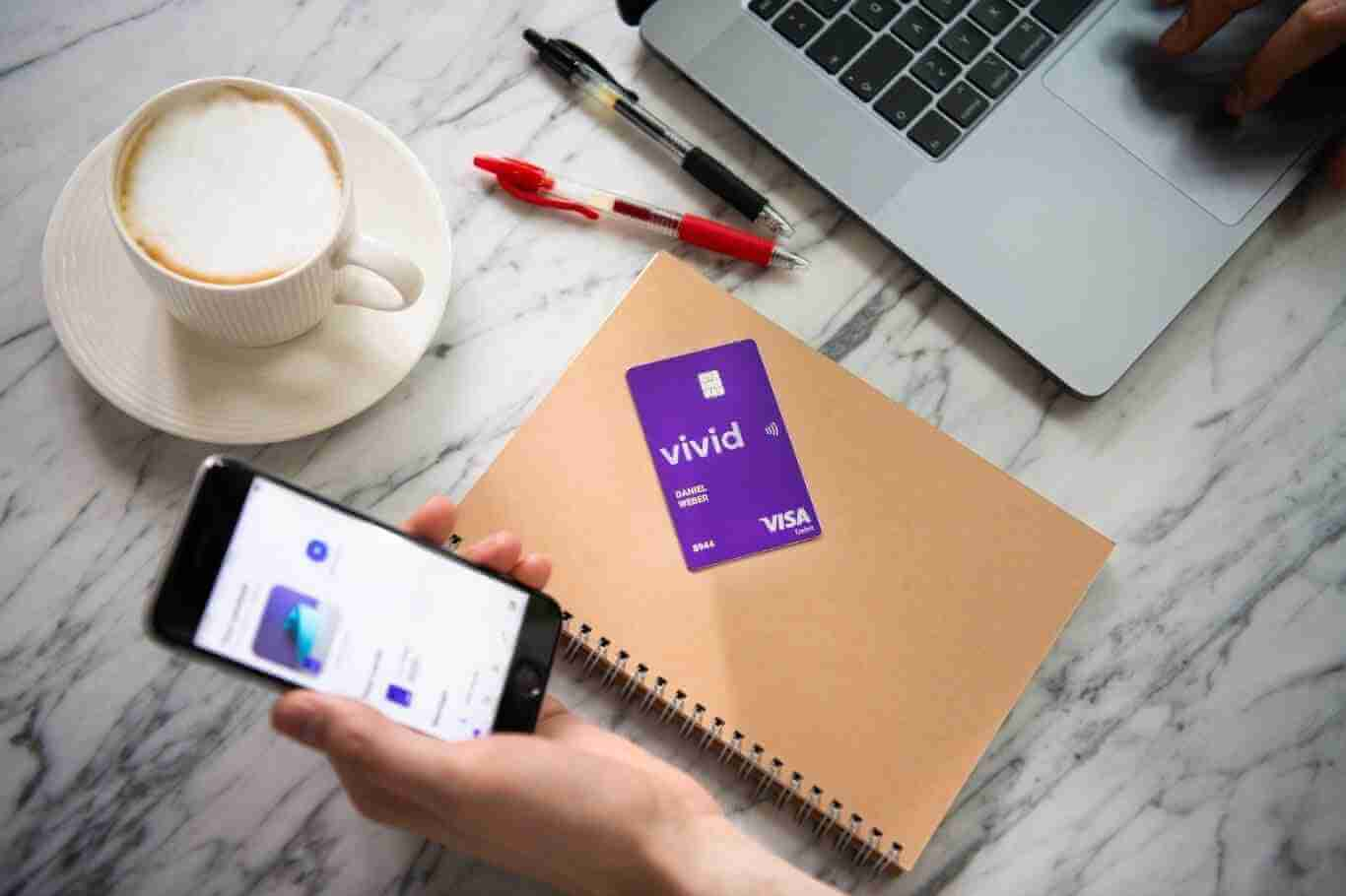 Tarjeta Vivid Money: Sin comisiones, ni límites de retiro